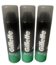 3 x Gillette MENTHOL Foamy Shaving Cream Shave Foam 10 Oz Discontinued H... - £58.26 GBP