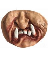 Forum Novelties Funny SCARY Adult Gag LATEX HALF FACE MASK Poker Hallowe... - €3,36 EUR