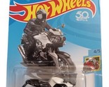 BMW K 1300 R #356 Black &amp; White CYCLE HW MOTO 2018 Hot Wheels - $2.92