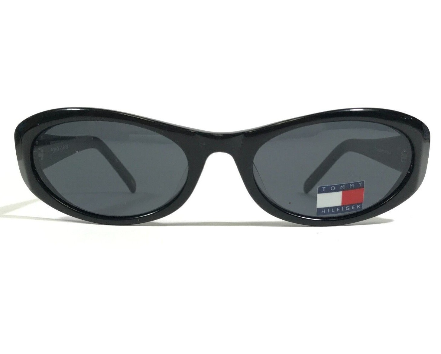 Tommy Hilfiger Sonnenbrille TH7032 BLK-3 Schwarze Runde Rahmen mit Gläser - $39.59