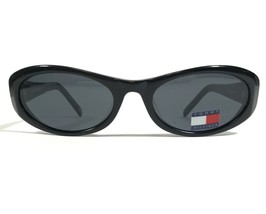 Tommy Hilfiger Sonnenbrille TH7032 BLK-3 Schwarze Runde Rahmen mit Gläser - $39.59