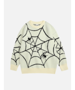 SPIDER WEB - Oversized Graphic Sweater - $45.00