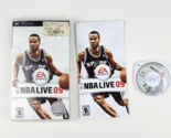 NBA Live 09 Sony PSP 2008 AE Sports 100% Complete Case is Cracked Good C... - £15.56 GBP
