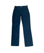 NYDJ Straight Jeans Size 4 Black Lift Tuck Tech Womens Denim Stretch Ble... - £17.35 GBP