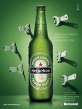 Heineken Beer Retro Metal Sign 8x12in Advertising  Ad  Man cave Garage - €21,48 EUR