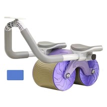 Ab Roller Wheel Automatic Rebound  Exercise Roller Muscle Wheel Bodybuilding Rol - $138.51