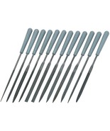 12 Precision NEEDLE FILE SET VaRieTy small Carbon Steel 6&quot; Files ABS Pol... - $33.22