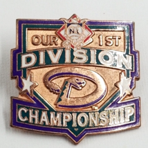 VTG 1999 Arizona Diamondbacks NL Our 1st Division Championship Pin MLB Baseball - $12.99