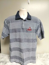 Cross Creek Golf Polo Shirt Mens L Cleveland Indians Chief Wahoo Short Sleeve - £14.07 GBP