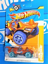 Hot Wheels 2012 New Models #19 Quicksand Mtflk Orange w/ Clear Blue OR6SPs - £1.97 GBP