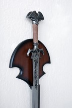 11.5&quot; Universal Wood Sword Hanging Display Plaque &amp; Hardware Adjustable ... - £17.57 GBP