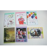 NEW Lot of 6 Birthday Greeting Cards with Matching Theme Envelopes - £0.86 GBP