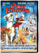 Omar Khayyam 1957 DVD Cornel Wilde, Michael Rennie, Debra Paget - £9.36 GBP
