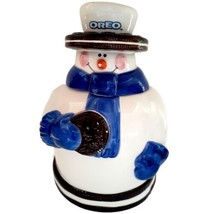 Vintage Nabisco Oreo Snowman Cookie Jar Houston Harvest  - £7.90 GBP