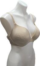 Victoria Secret Bra Bio Fit Demi Uplift 38D Tan T Shirt Smooth Underwire... - $14.84
