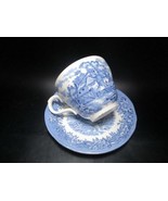 Johnson Bros England Blue Transferware &quot;English Village&quot; Cup Saucer - €29,55 EUR