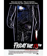 1980 Friday The 13th A 24 Hour Nightmare Of Terror Poster 11X17 Crystal ... - £9.10 GBP