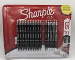 Sharpie S Gel Pens Medium Point 0.7Mm Black Ink &amp; 4 Metal New Opened Mis... - $17.82