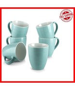 Durable 17 oz Ceramic Coffee Mugs – Set of 6, Perfect Gift for Coffee Lo... - $70.23 CAD