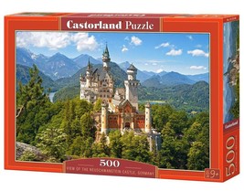 500 Piece Jigsaw Puzzle, View of the Neuschwanstein Castle, Bavarian Alps, - €29,85 EUR