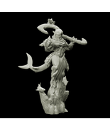 3D Printed Bestiary Vol. 4 Nafarrate - Ephyra Lady Shark 32mm Ragnarok D&amp;D - $14.75+