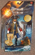 2011 Pirates Of The Caribbean Captain Barbossa Action Figure New In The Package - £31.96 GBP