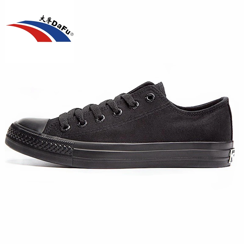 DaFu All Balck Shoes Vintage Sneakers Martial arts Taichi Kungfu Sneakers Men Wo - £172.67 GBP