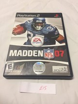 Madden NFL 07  (Sony PlayStation 2) - $9.36