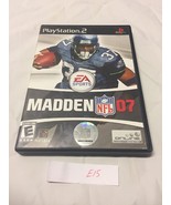 Madden NFL 07  (Sony PlayStation 2) - $9.36