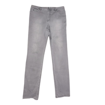 Gray Slightly Relaxed Cut High Rise Jeans Size 14 - £19.61 GBP