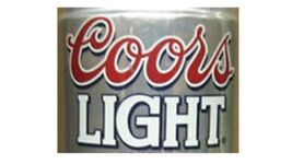 Coors Light Beer Vintage Logo Poster Print on Metal Sign 12x8in Old New G - €21,35 EUR