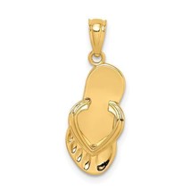 14k 3D Flip Flop Pendant - £169.60 GBP