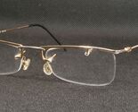 Vintage MODA OPTICA MO 048 05 Gold Silver UNIQUE RARE EYEGLASSES 53-19-1... - $97.00