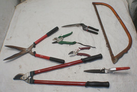 Lot Of Yard Shrubs Hedge Trimmers Trimming Tools - £23.98 GBP