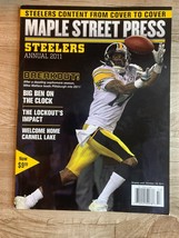 Pittsburgh Steelers Maple Street Press Football Magazine 2011 Mike Wallace - £3.86 GBP