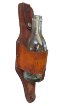 Vintage Tecate Holster Leather Beer Bottle Can Holder Mushrooms Stamped ... - £18.61 GBP