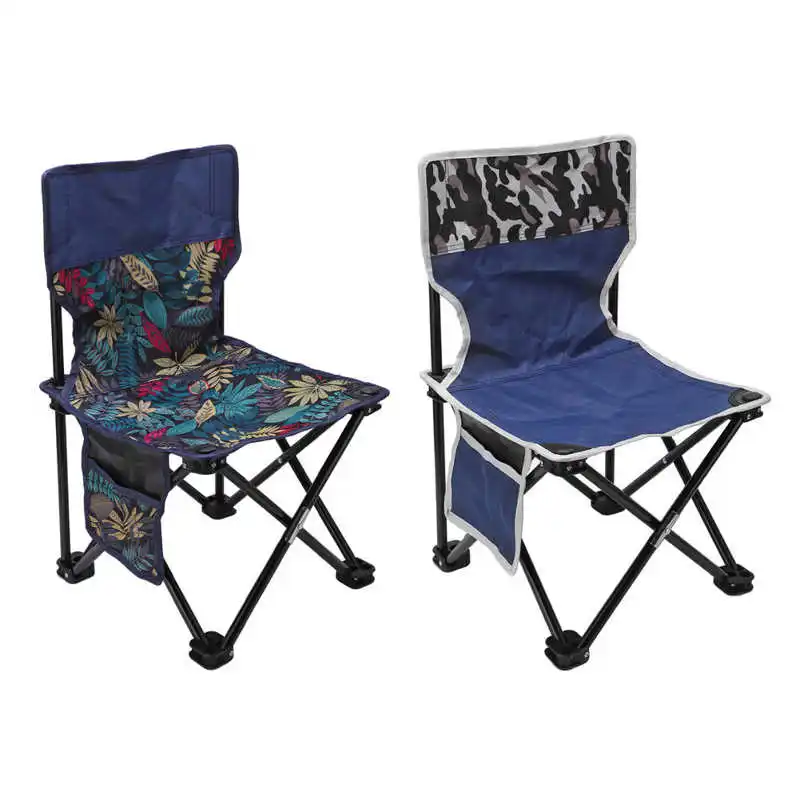 Folding Chair Waterproof Fabric Camping Chair for Beach for Fishing - £27.58 GBP