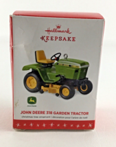 Hallmark Keepsake Ornament John Deere 318 Garden Riding Lawn Tractor 2016 New - £50.80 GBP