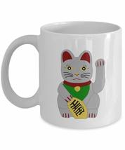 Neko Lucky Cat Mug Funny Gift Idea For Novelty Gag Coffee Tea Cup 11 oz - $16.80+