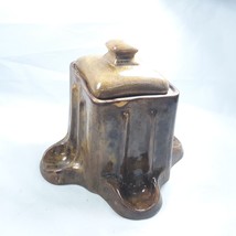 Pipe Rest and Tobacco Jar Ceramic Vintage Man Cave Decor  - $44.55