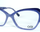 OGI Evolution 9241 2196 Lila Frost Einzigartig Brille 53-16-140mm Italien - $140.55