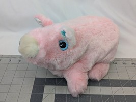 Pink Pig Bean Plush 7 Inch Blue Eyes Stuffed Animal Toy - $22.45