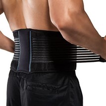 Back Brace Breathable Waist Lumbar Lower Back Support Belt for Sciatica,... - £40.72 GBP+