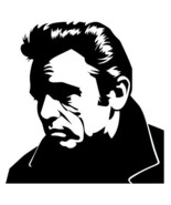Johnny Cash #3 sticker VINYL DECAL Man in Black I Hurt Myself country go... - £5.60 GBP