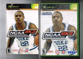NCAA College Basketball 2K3 video Game Microsoft XBOX CIB - £15.08 GBP