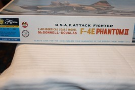 1/48 Scale Fujimi F-4E Phantom II Jet Model Kit #FP1-398 BN Open Box - $100.00