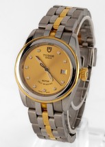 Tudor Women&#39;s Two Tone Automatic Glamour Watch w/ Diamond Dial 51003 - $1,782.00