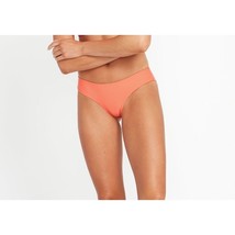 Volcom Eco True Bikini Bottom Cheekini Simply Seamless Cheeky Coverage O... - $14.49