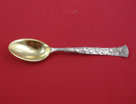 Vine by Tiffany Sterling Silver Ice Cream Spoon GW Gourd Motif 6&quot; TIFFANY BOOK - £165.39 GBP