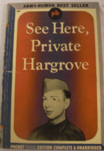 See Here, Private Hargrove: written by Marion Hargrove, C. 1942, Pocket Books Ed - £27.82 GBP